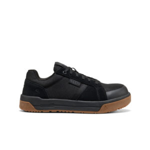 Women's Kenton Work Shoe (Carbon Toe)  |  Black/Gum