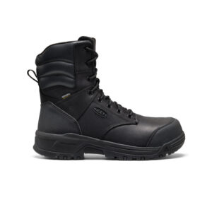Men's CSA Evanston+ 8" Waterproof Boot (Carbon Toe)  |  Black/Black