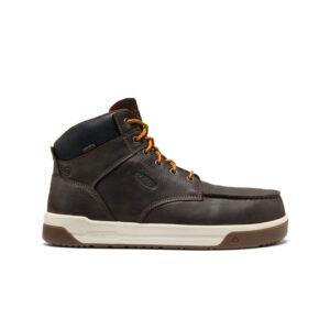 Men's Gibson Waterproof Work Boot (Carbon Toe)  |  Cascade Brown/Gum