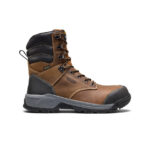 Men's Evanston 8" Waterproof Work Boot (Carbon Toe) | Bison/Black