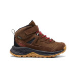 Little Kids' Hightrail Waterproof Hiking Boot | Dark Earth/Garnet
