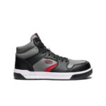 Men's Overton Mid Work Shoe (Carbon Toe) | Steel Grey/Black
