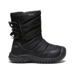 Little Kids' Puffrider Waterproof Winter Boot | Black/Steel Grey