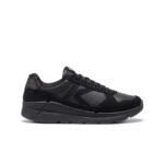 Women's KM2 Leather Jogger | Black/Black