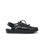 All Gender UNEEK Leather Sneaker | Perseid Black