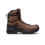 Men's Targhee IV 8" Insulated Waterproof Work Boot (Carbon Toe) | Bison/Black