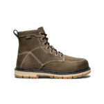 Women's San Jose 6" Waterproof 90° Heel Boot (Aluminum Toe) | Steel Grey/Gum